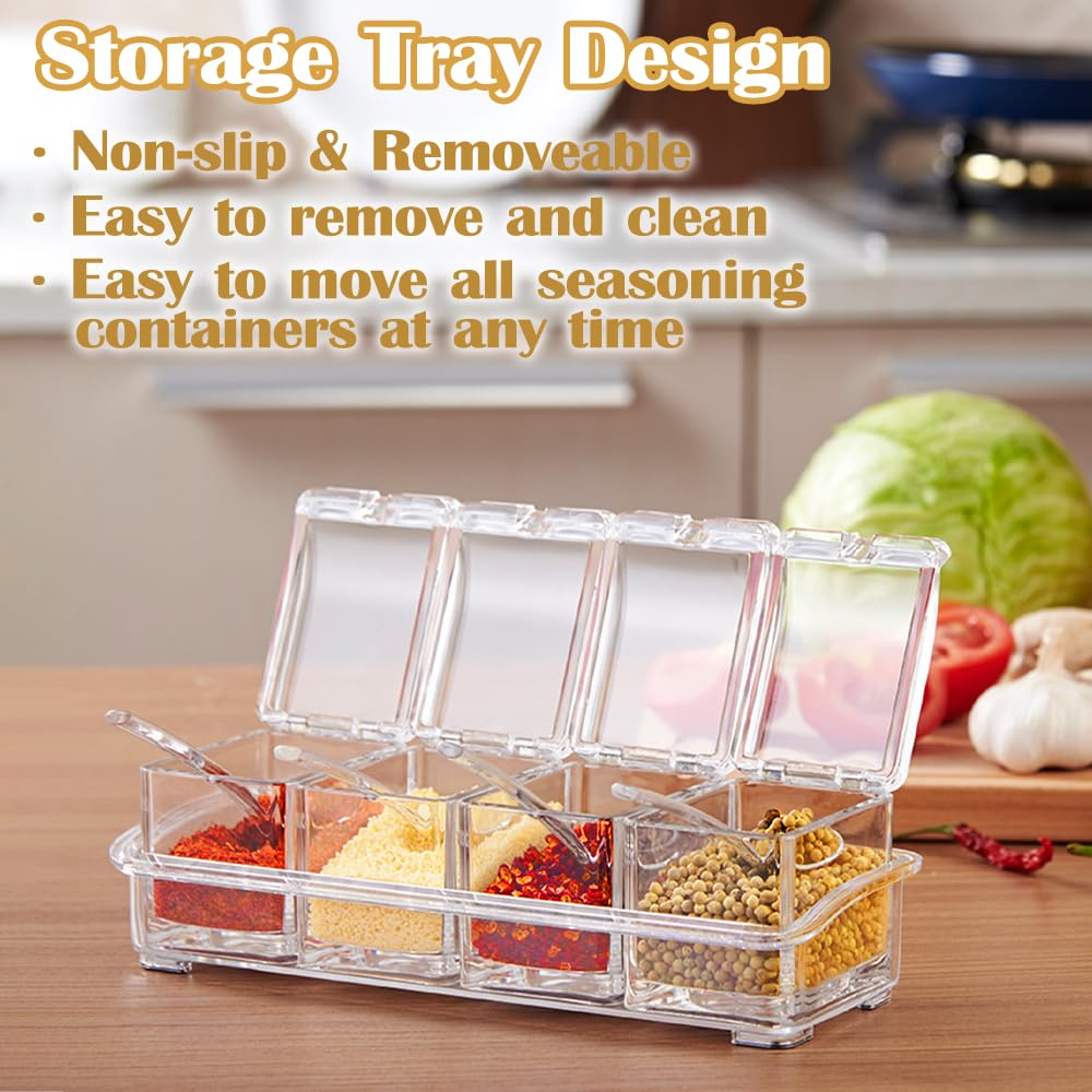 Clear Seasoning Box (2 Count)