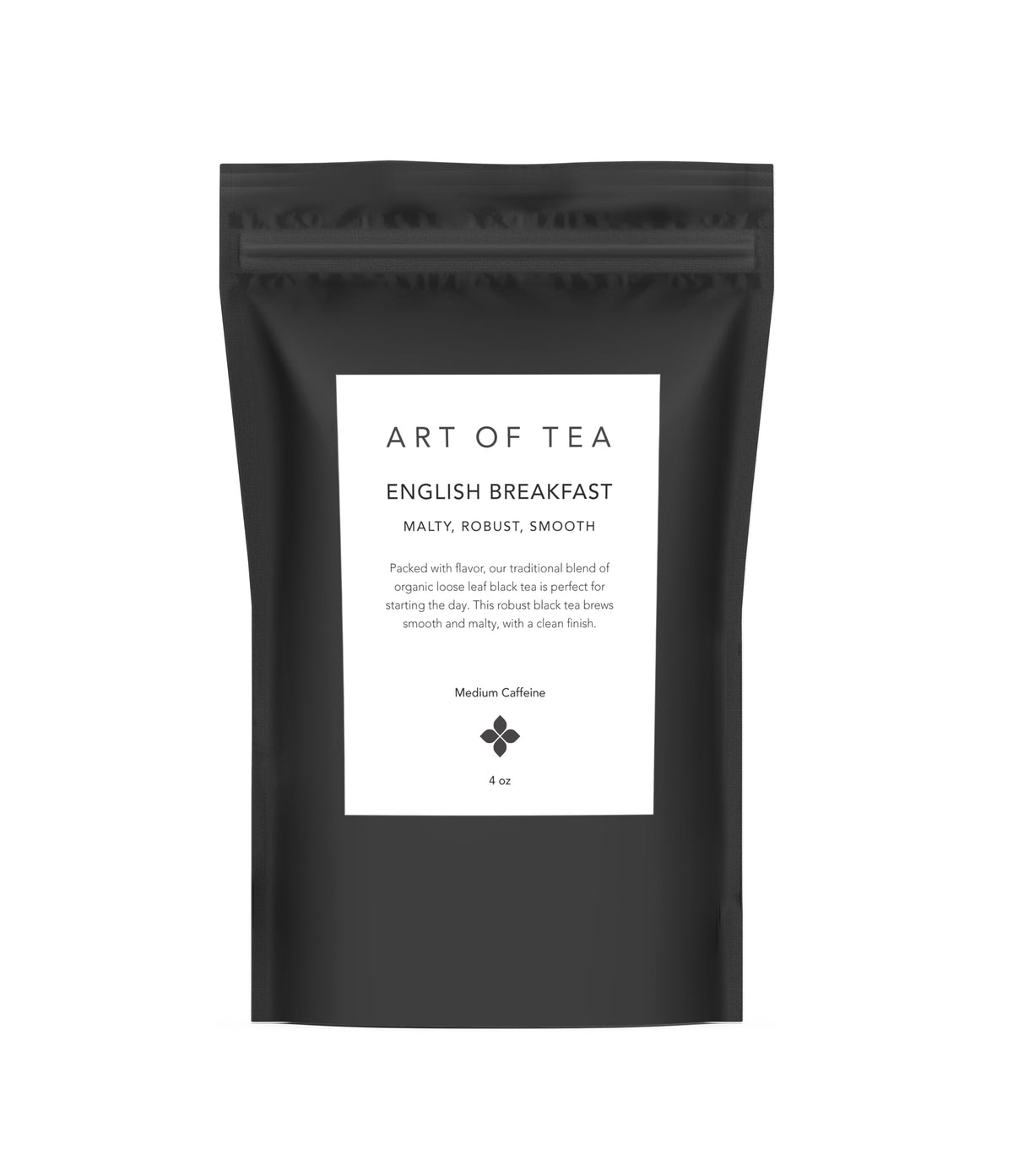 Organic English Breakfast Loose Leaf Black Tea (50 Count)