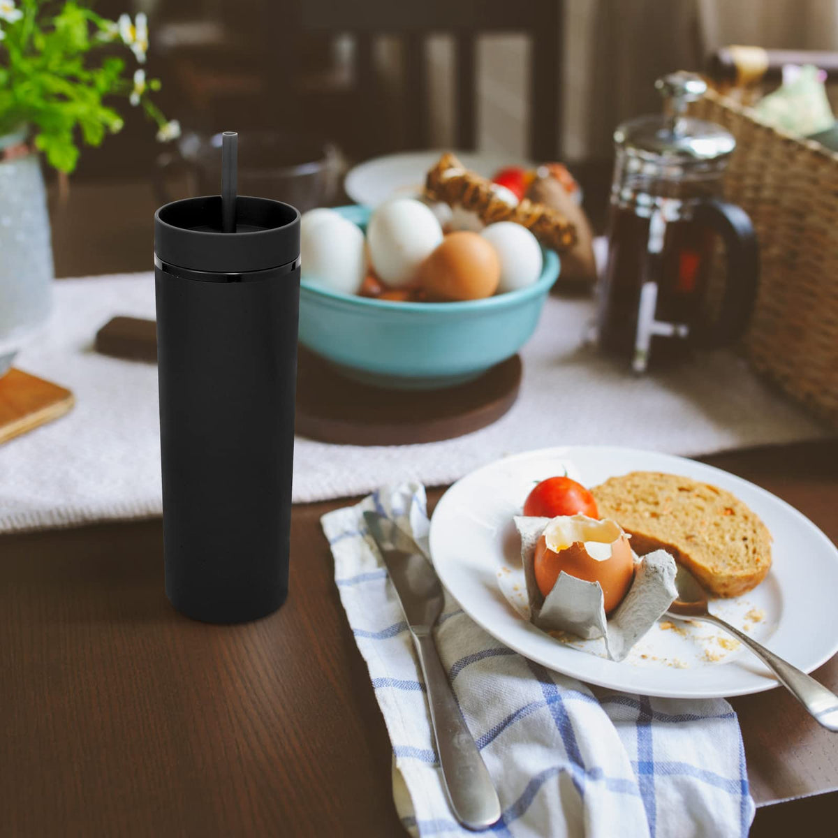 20oz Plastic Skinny Tumbler