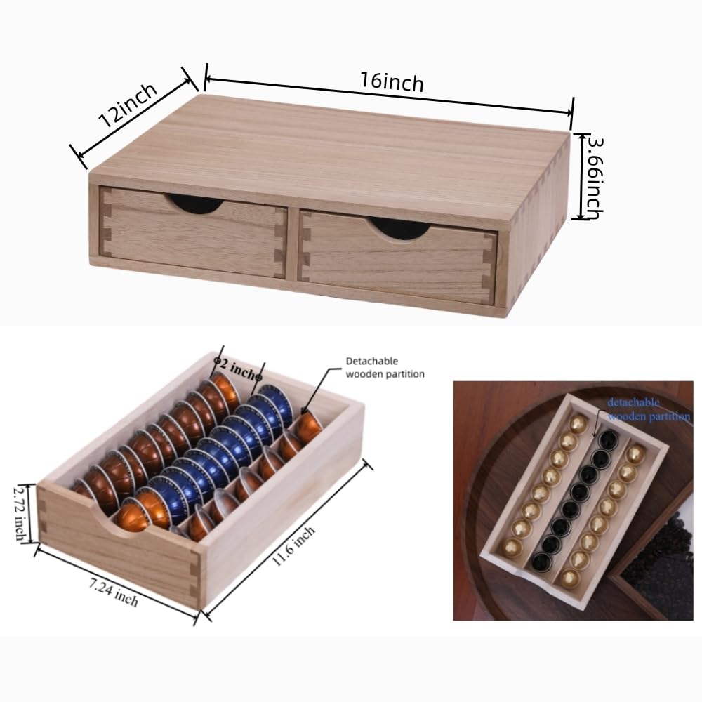 Storage Drawer Holder for Capsules Coffee Pod K