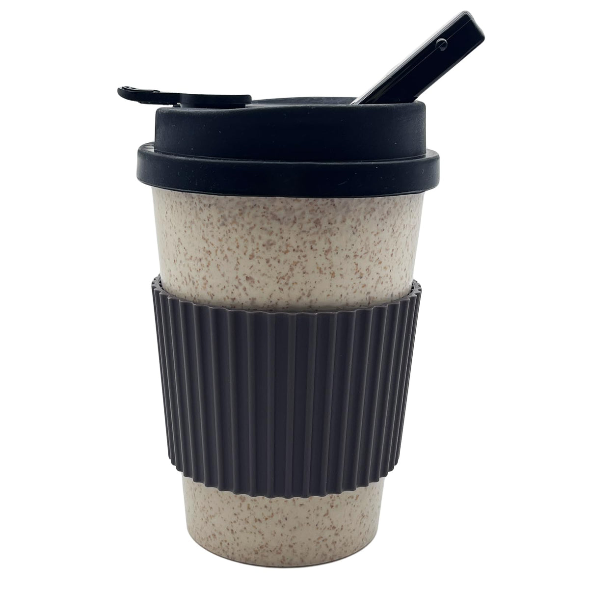 Portable Coffee Cup with Ceramic Bowl & High
