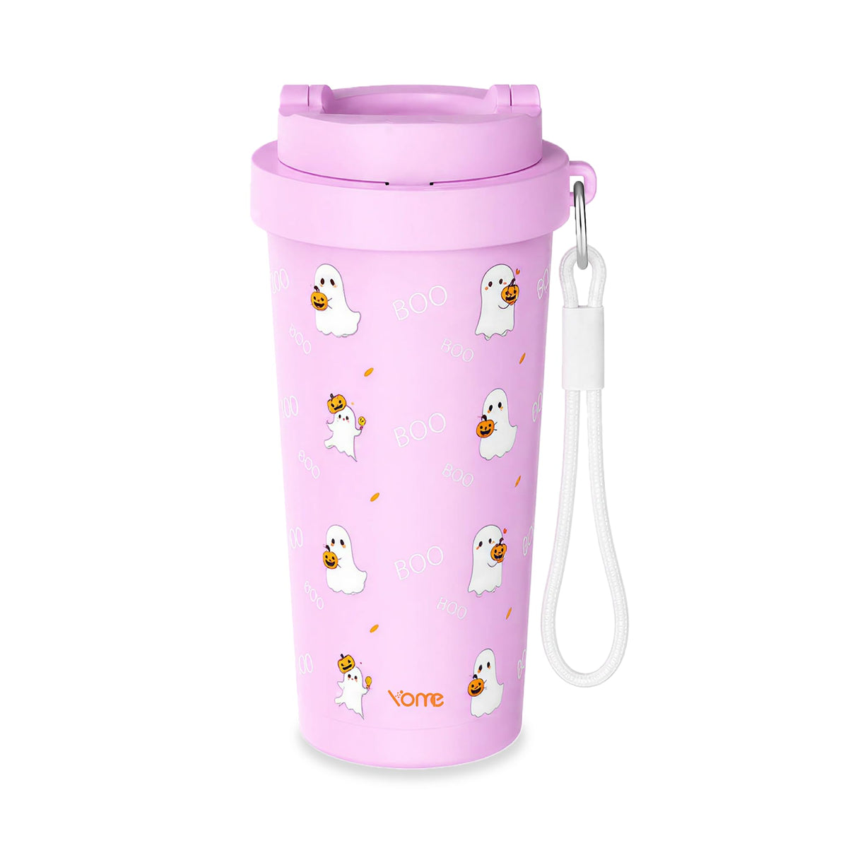 17oz Halloween Ceramic Lined Insulated Coffee Mug with Infuser for Women