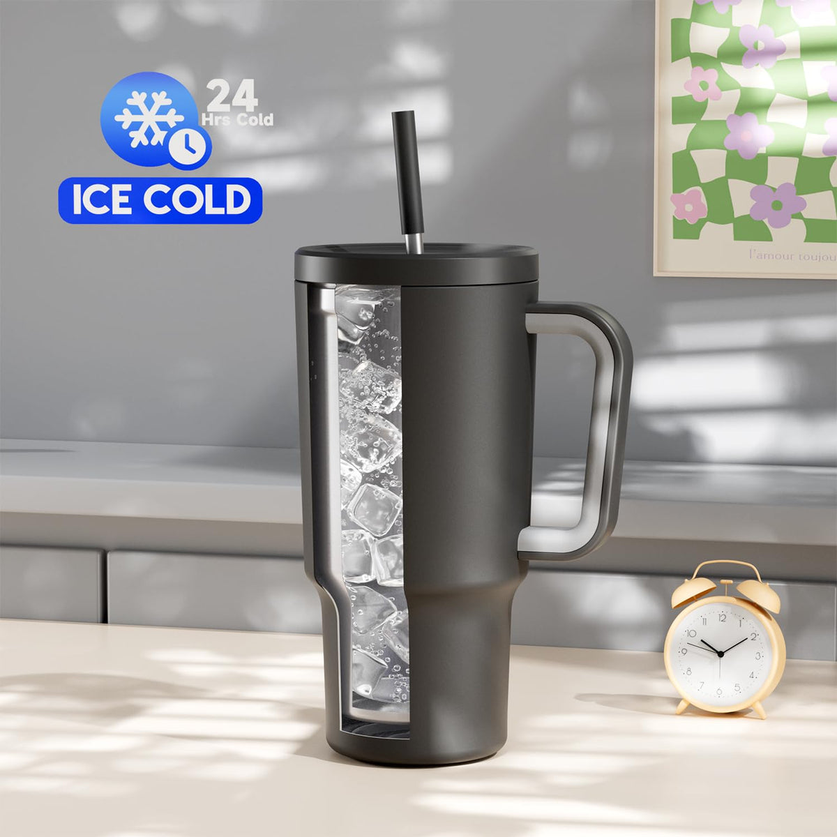 30 oz Tumbler with Handle