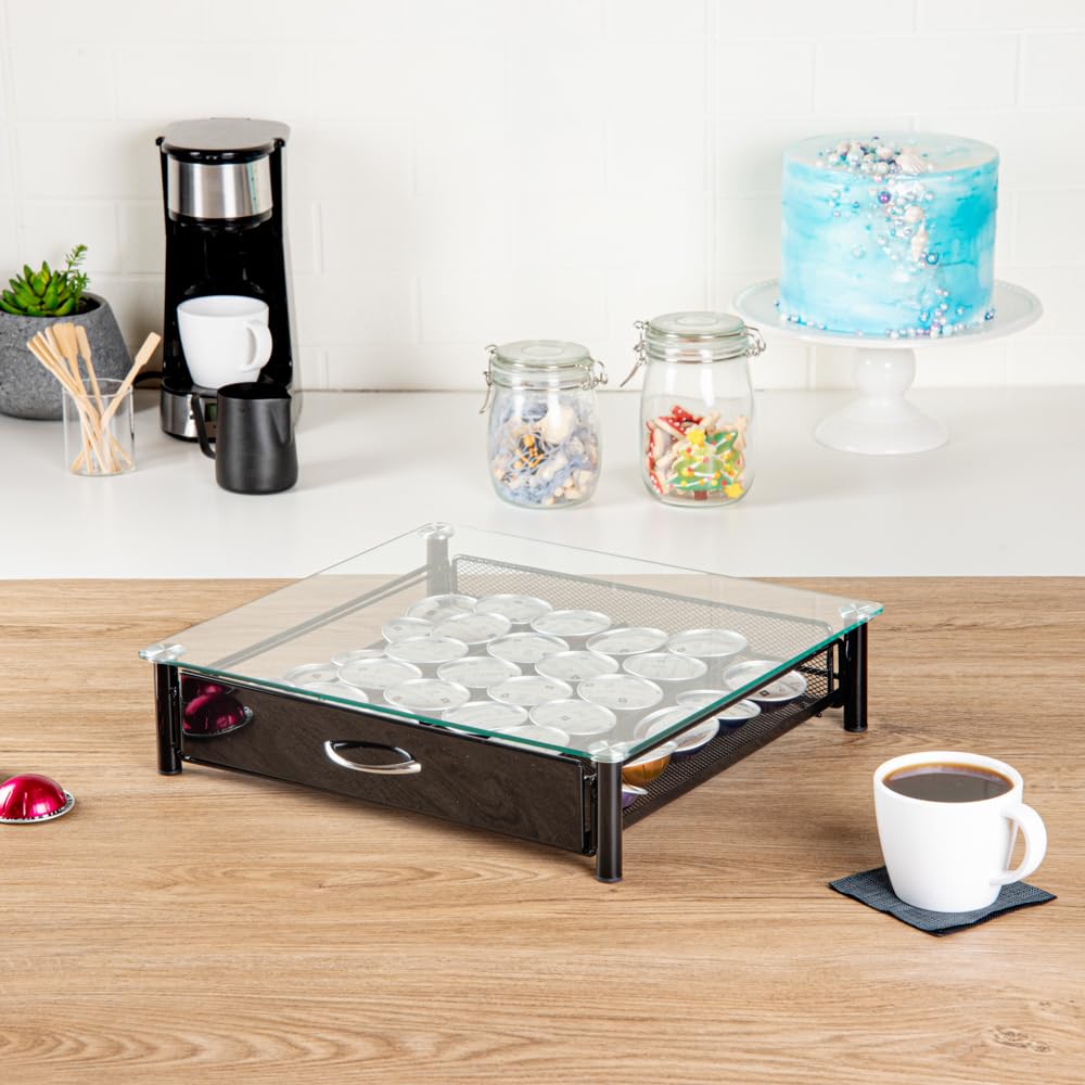 Coffee Pod Holder 15.16 x 13.58 x 3.35 Inches 36 K