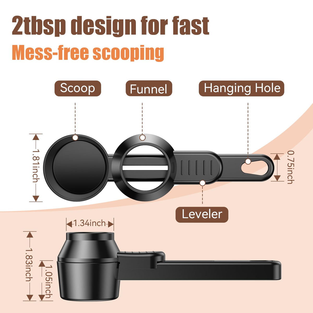 Coffee Scoop for Reusable K Cup
