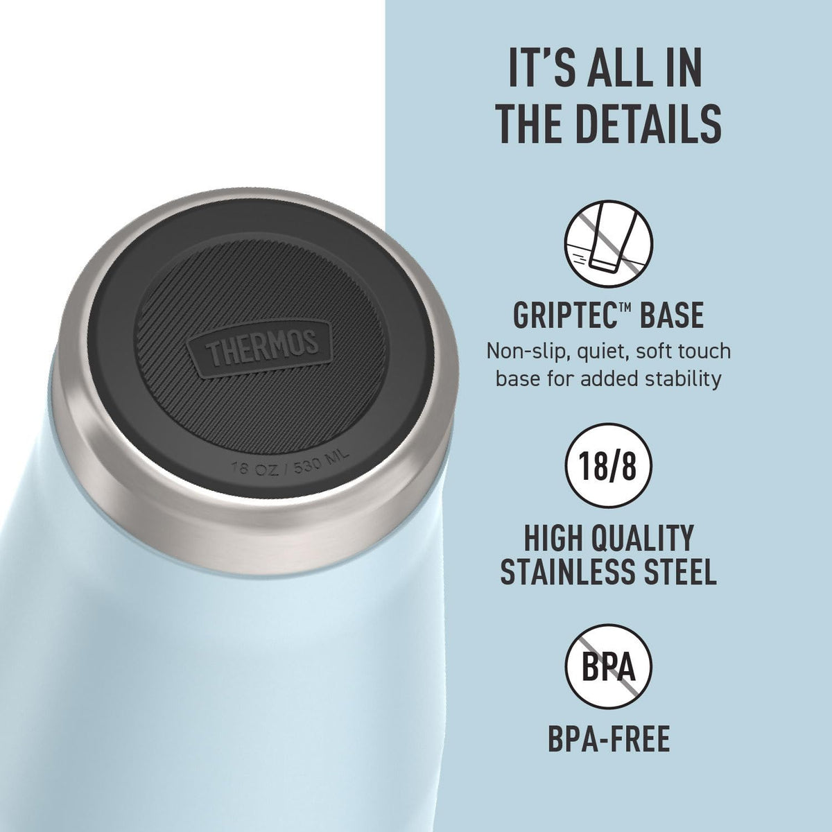 ICON SERIES Stainless Steel Tumbler with Slide Lock