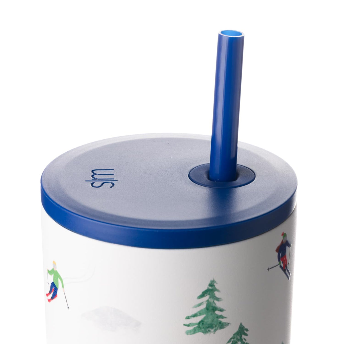 Tumbler with Handle and Straw