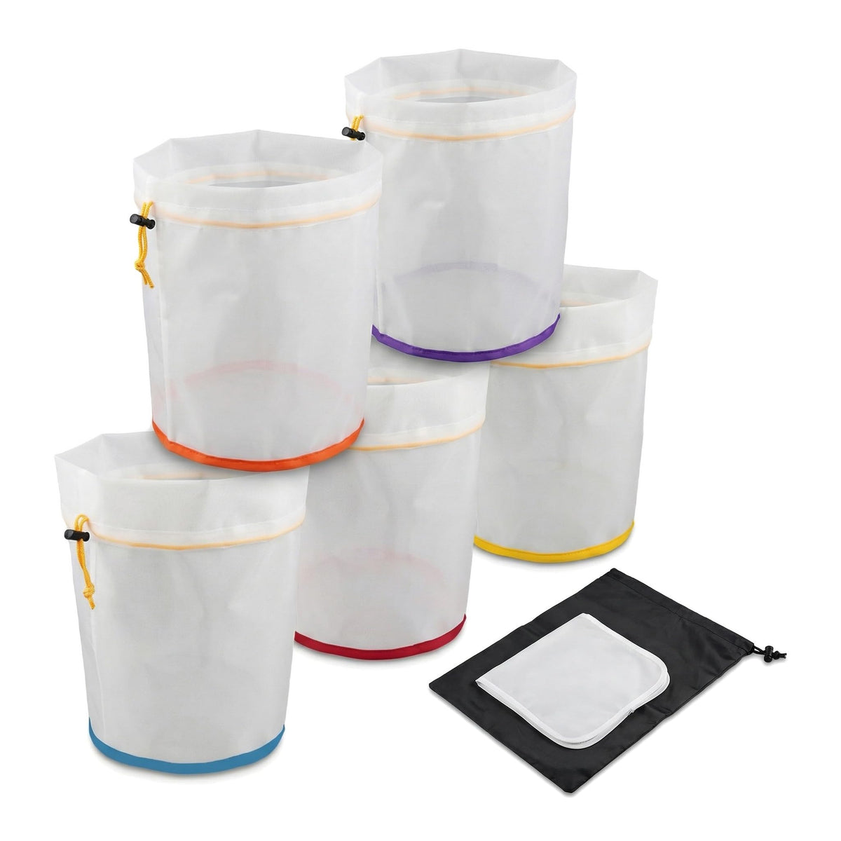 5 Gallon Nylon Mesh Filter Bags (5 Count)