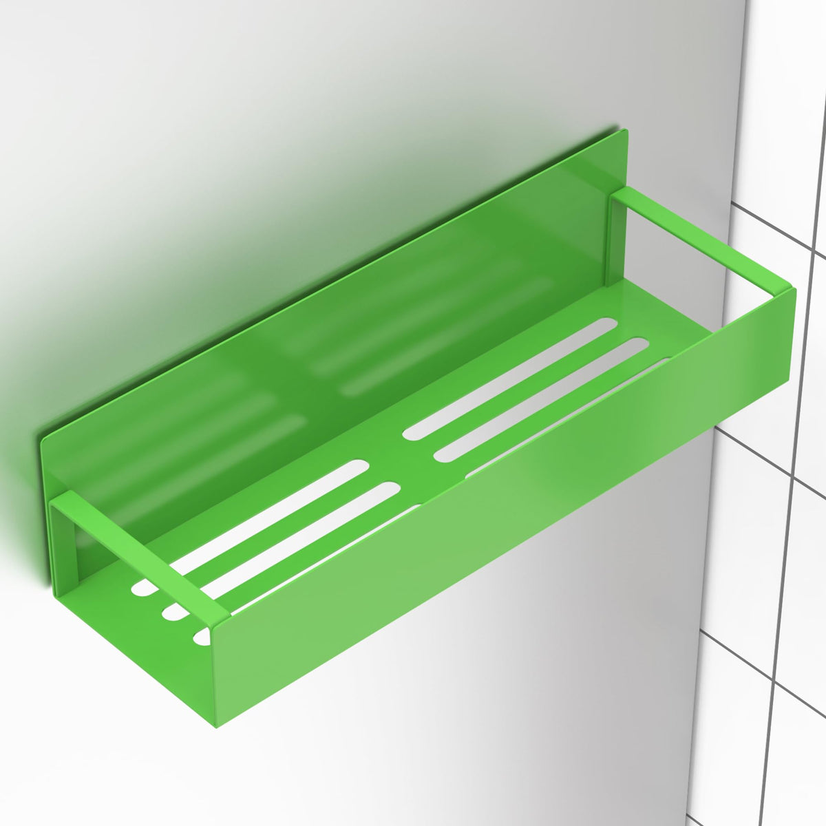 Metal Magnetic Spice Rack for Refrigerator Green (4 Count)