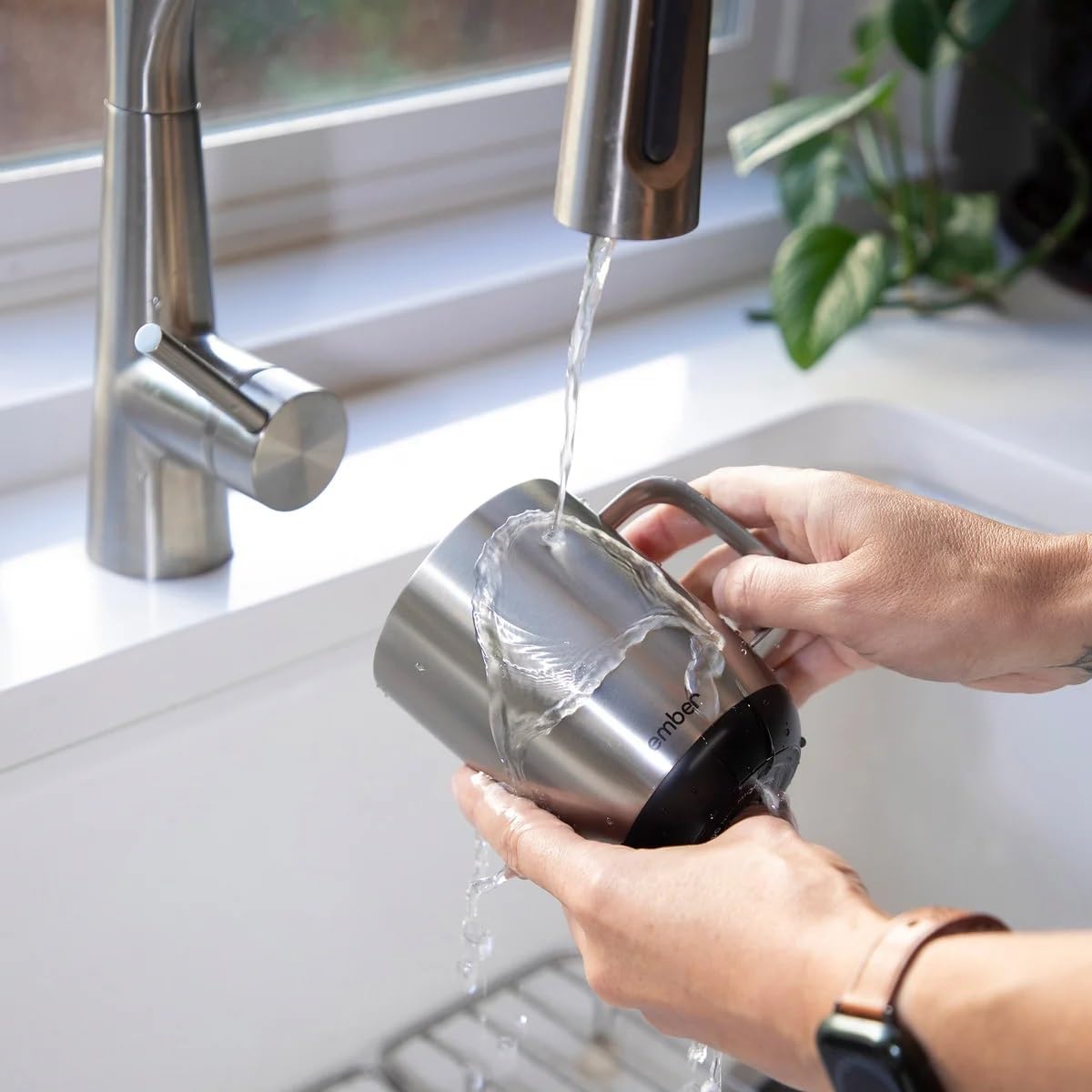 Mug 2, 14 oz, Temperature Control Smart Mug, Stainless Steel