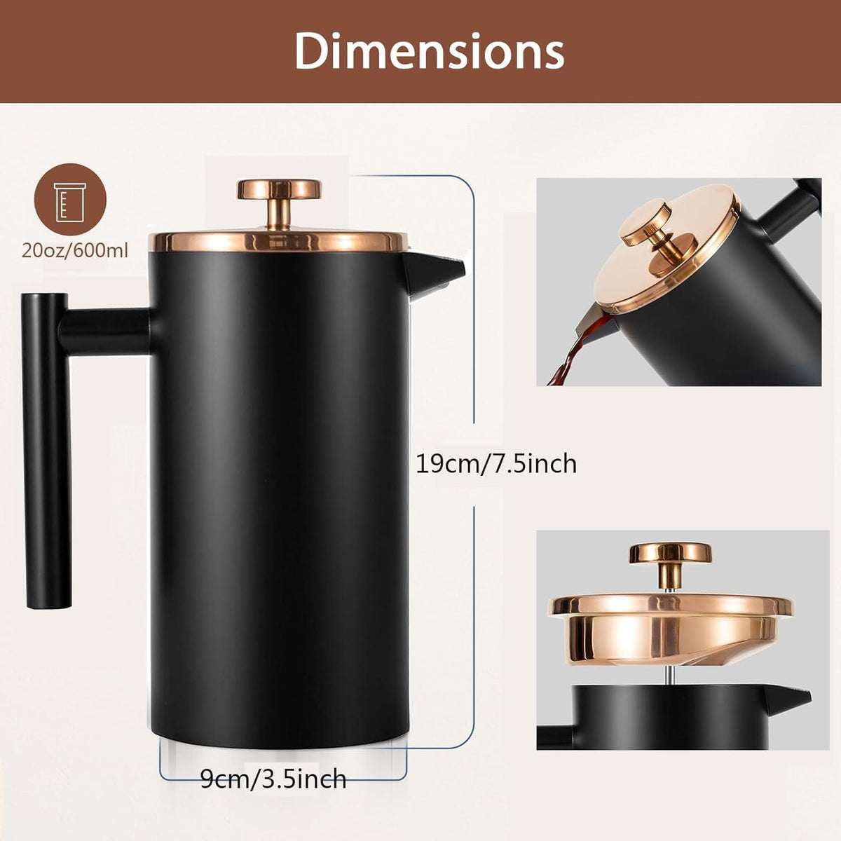 French Press Coffee Maker