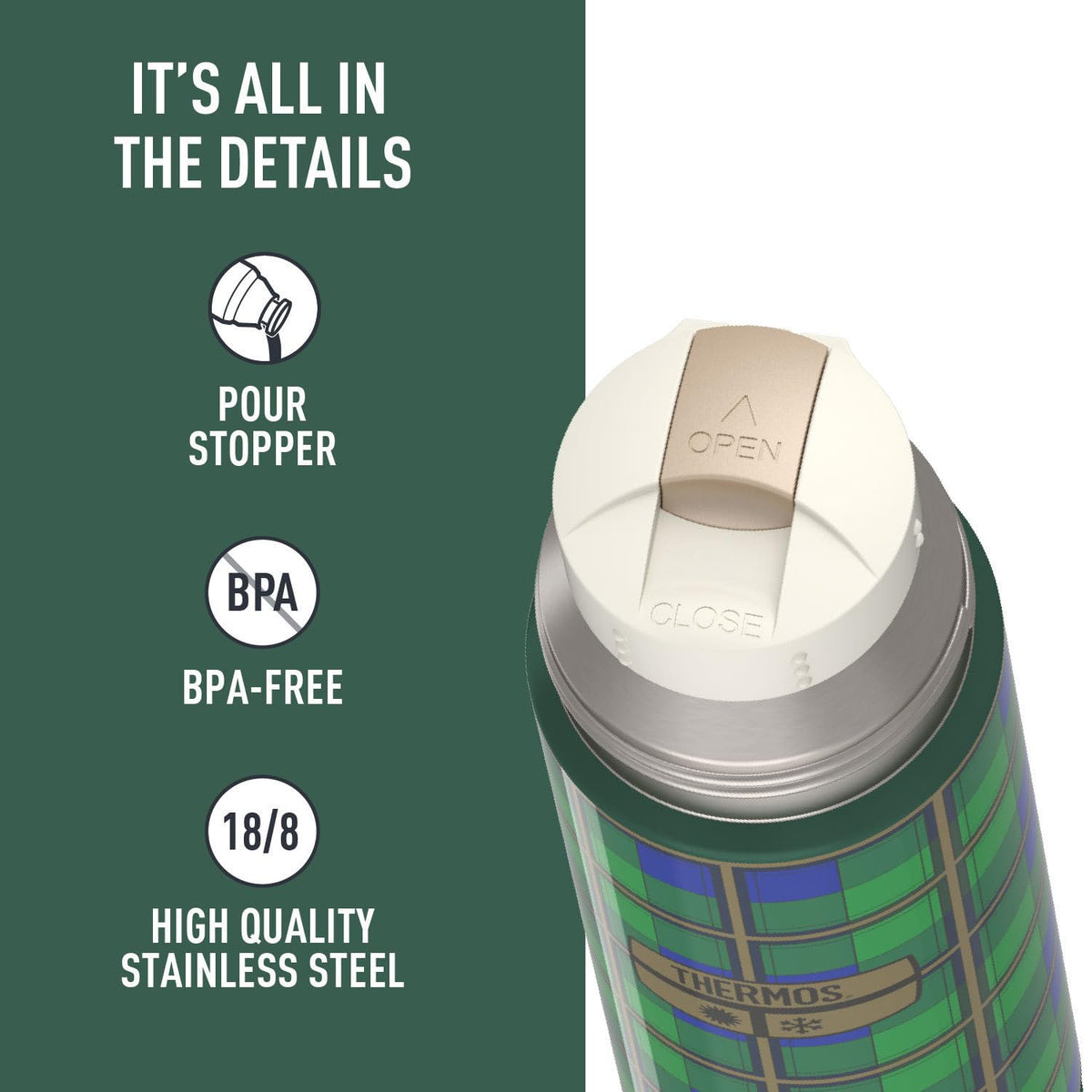 16 oz. Stainless Steel Beverage Bottle