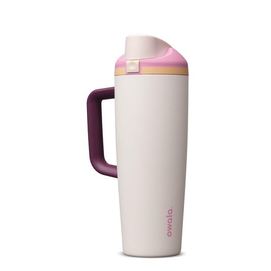 FreeSip Tumbler Insulated Stainless Steel Water Bottle with Built
