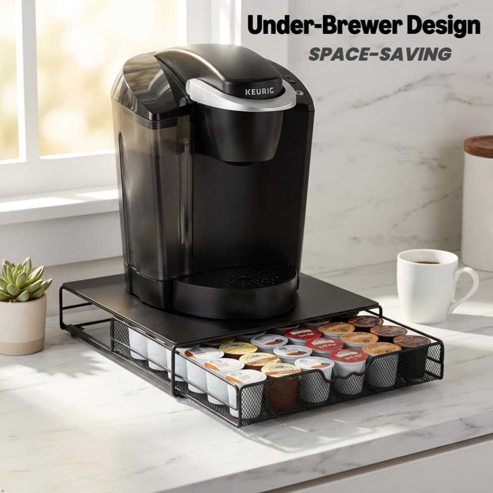 K Cup Holder Drawer for 36 Coffee Pods Storage