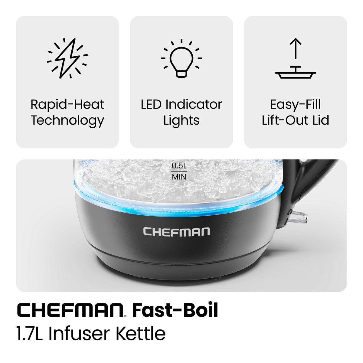 Electric Kettle with Tea Infuser