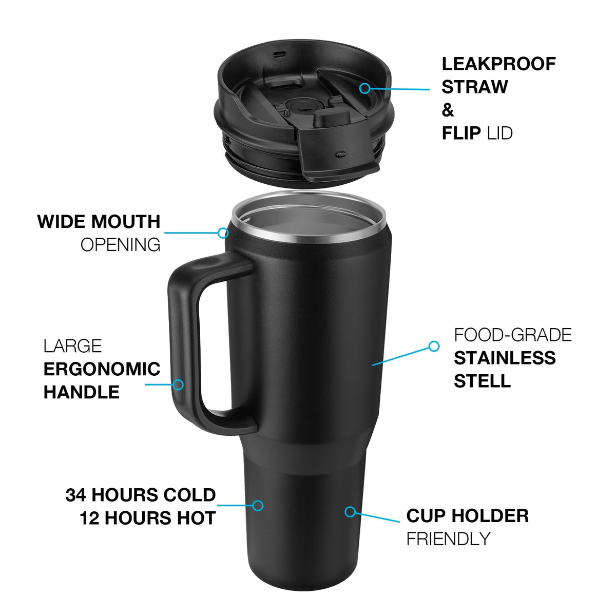50 oz Tumbler with Handle