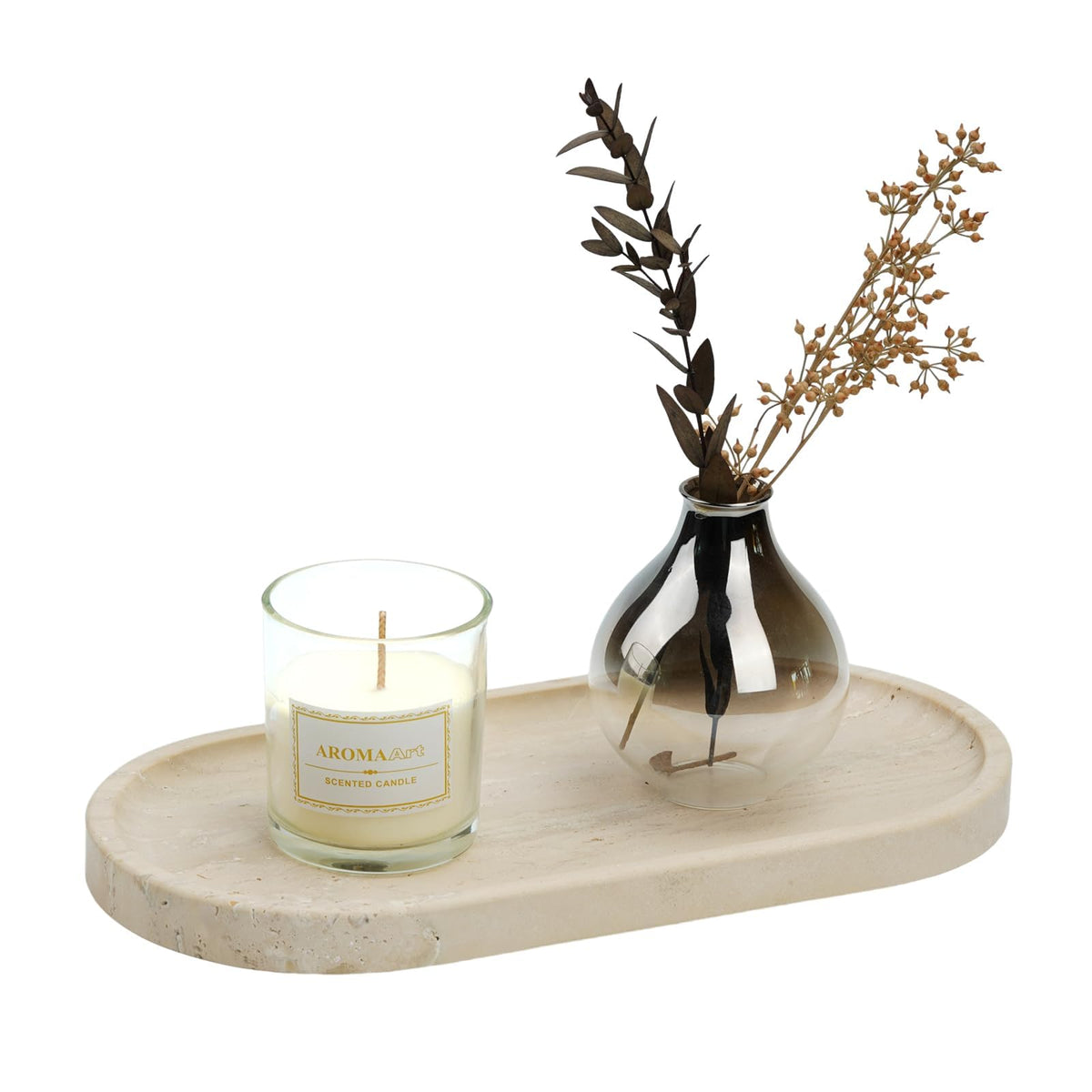 Italian Travertine Tray