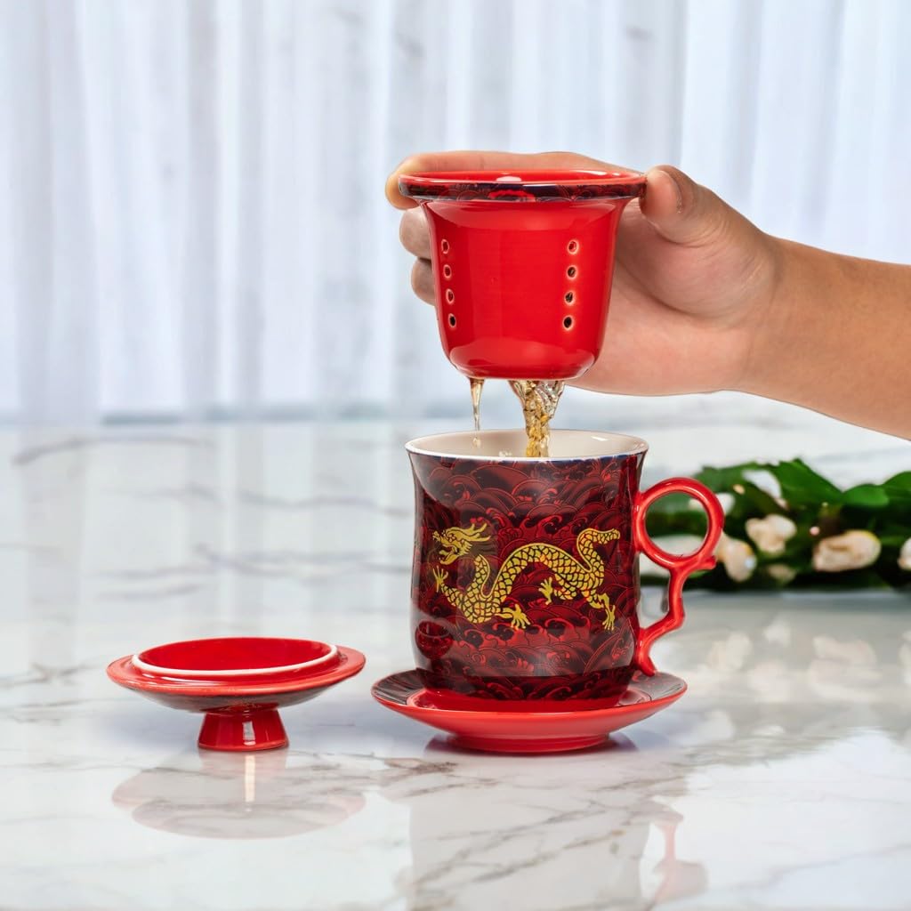 Ceramic tea cups