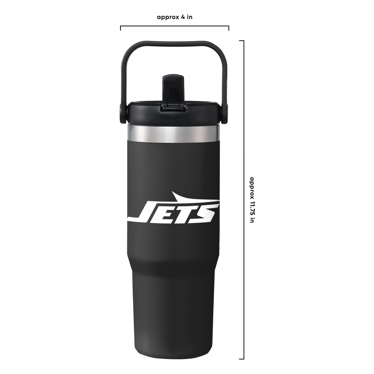 New York Jets NFL 30 oz Straw Tumbler
