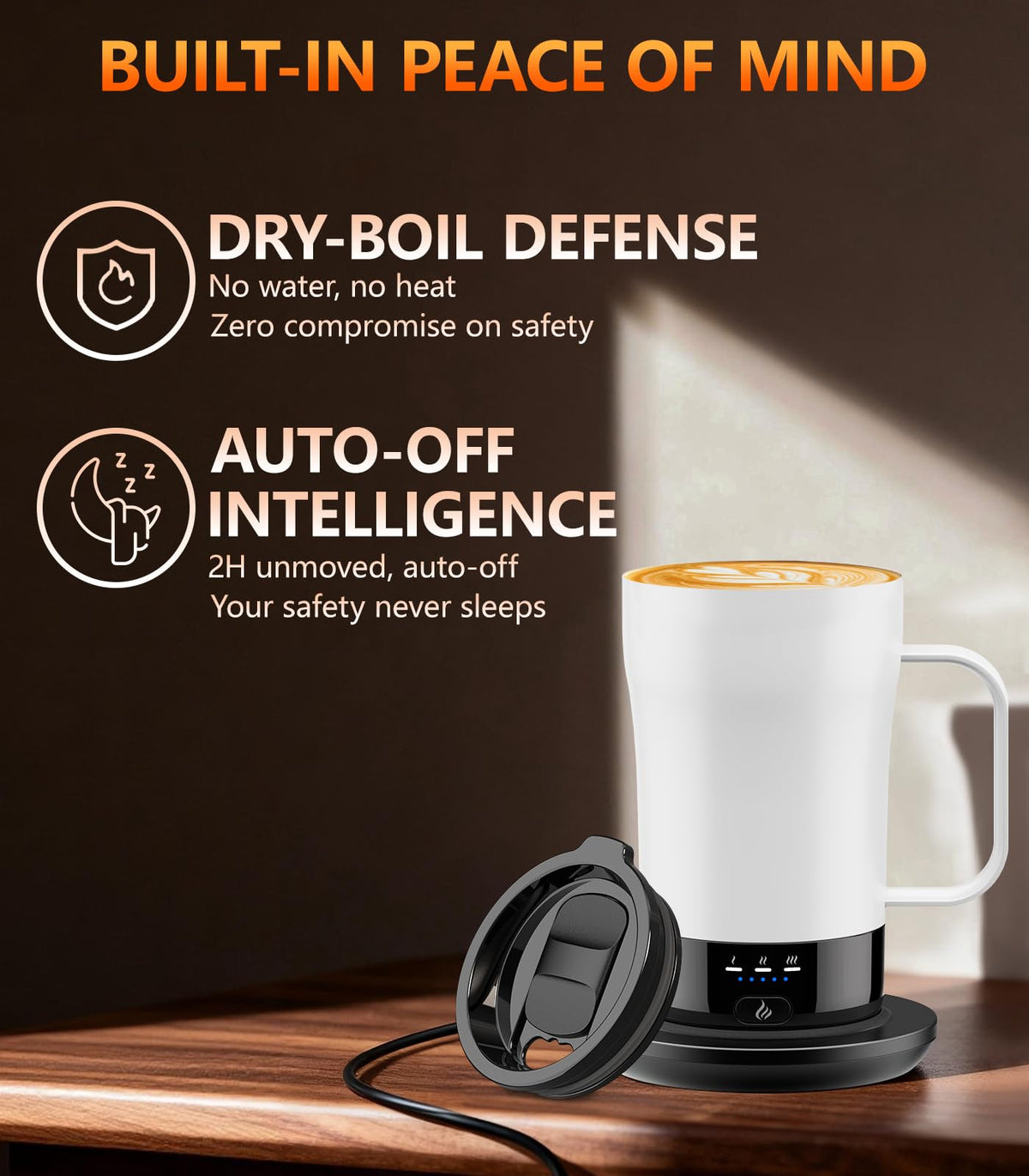 Self Heating Coffee Mug
