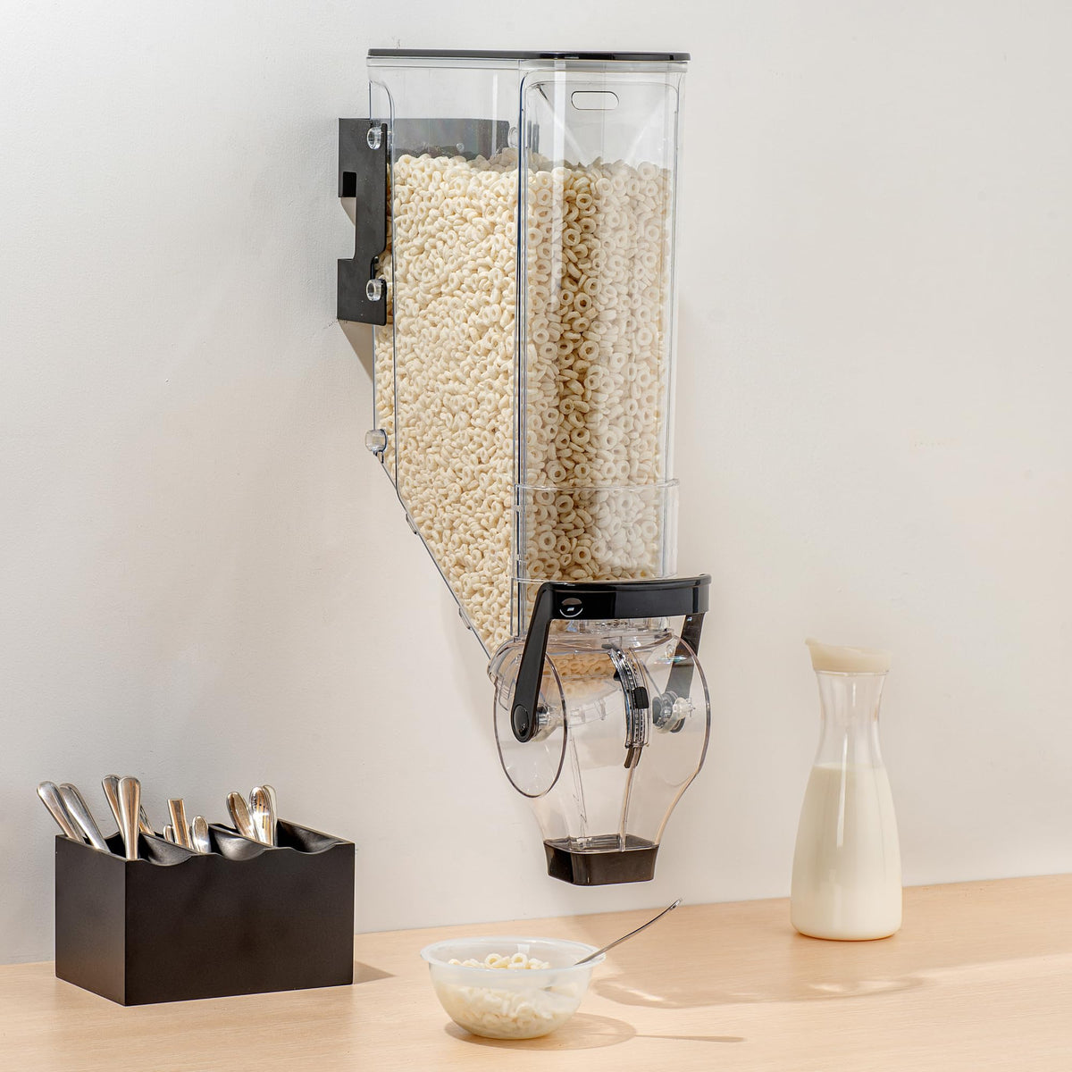Cereal Dispenser 5 gal Plastic Wall