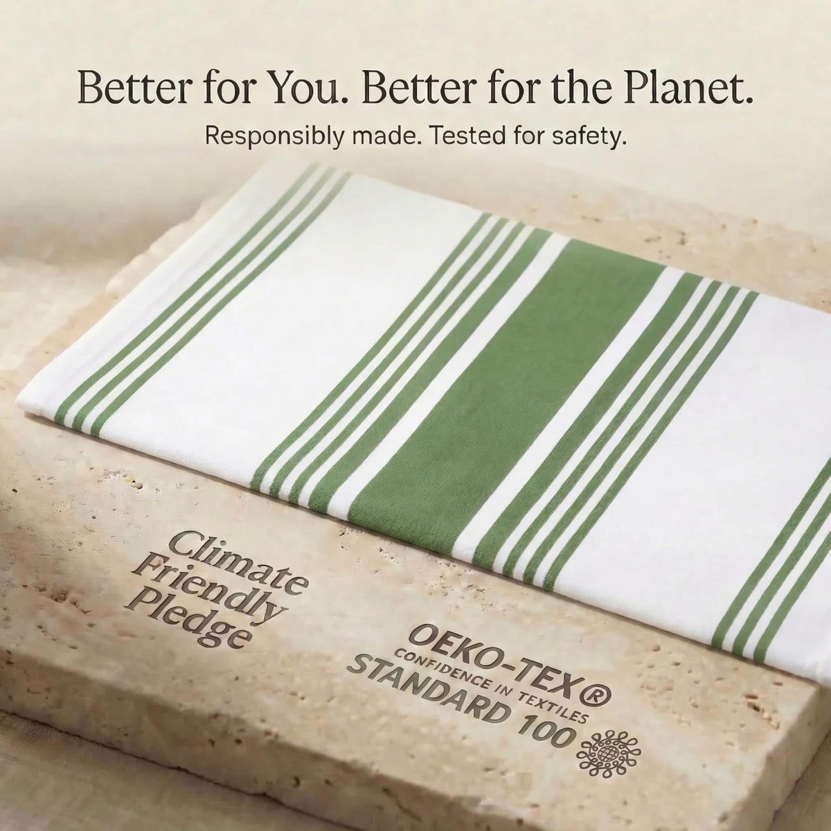Kitchen Towels Cotton Dish Towels 20”x30” (6 Count)
