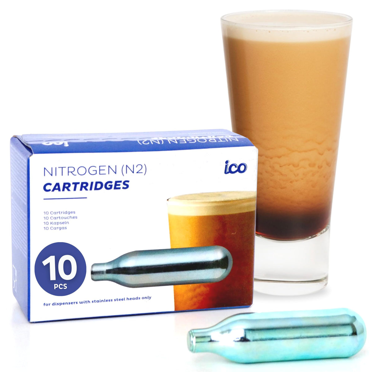2g Nitrogen Cartridges (10 Count)