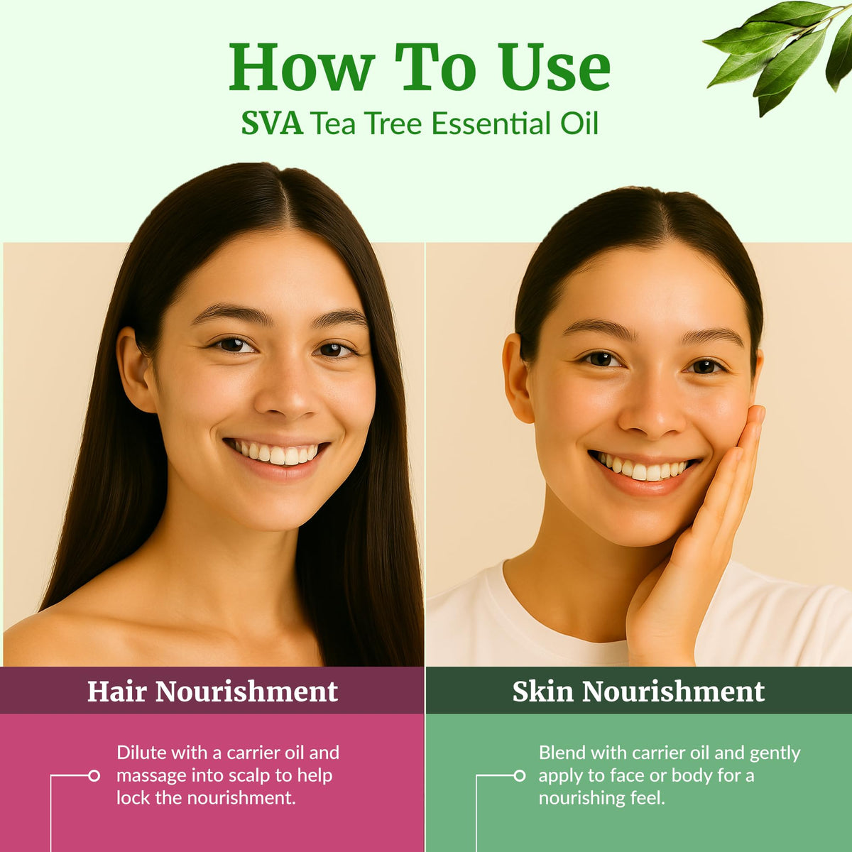 SVA Tea Tree Essential Oil (4 Fl Oz)