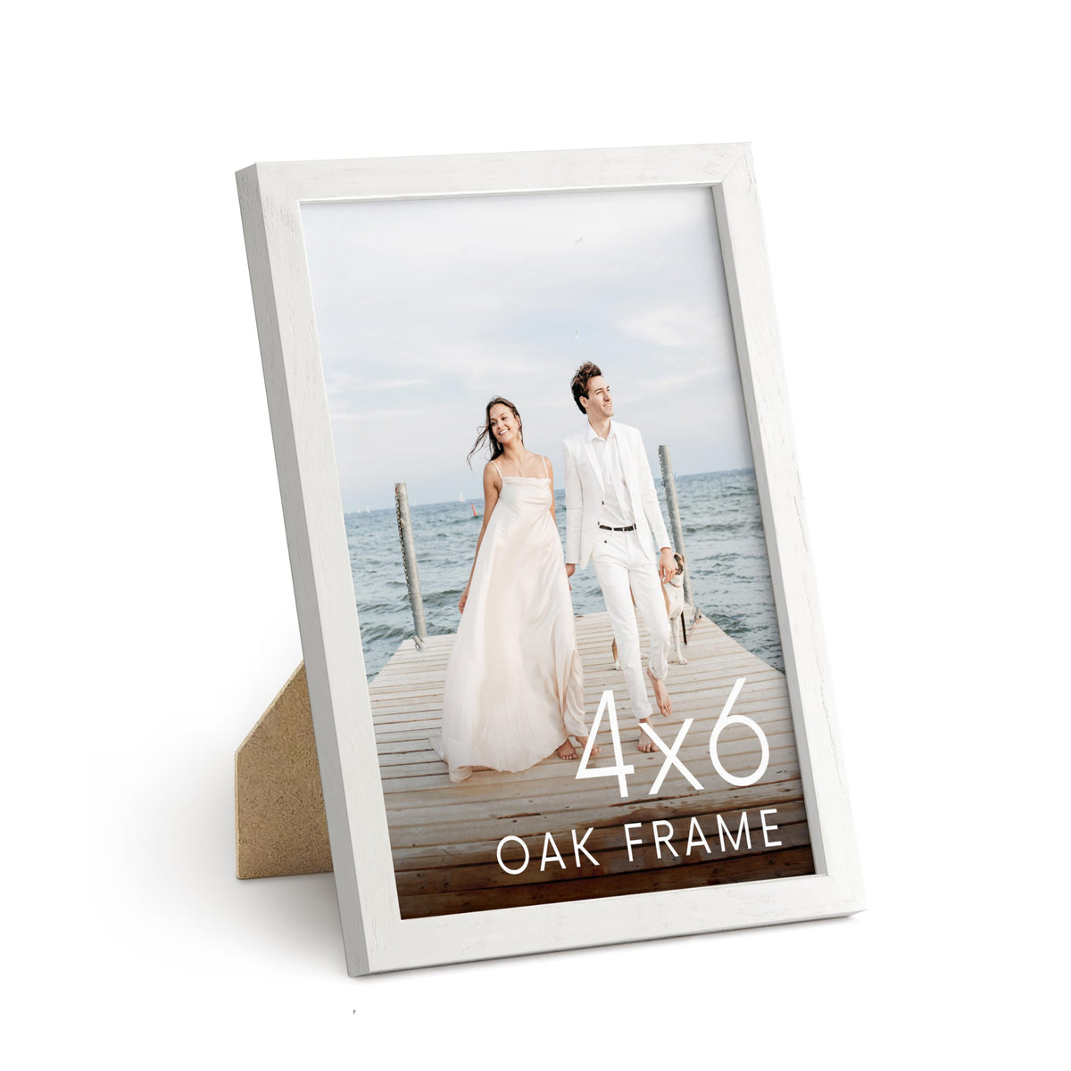 White Oak Wood 4x6 Picture Frame (6 Count)