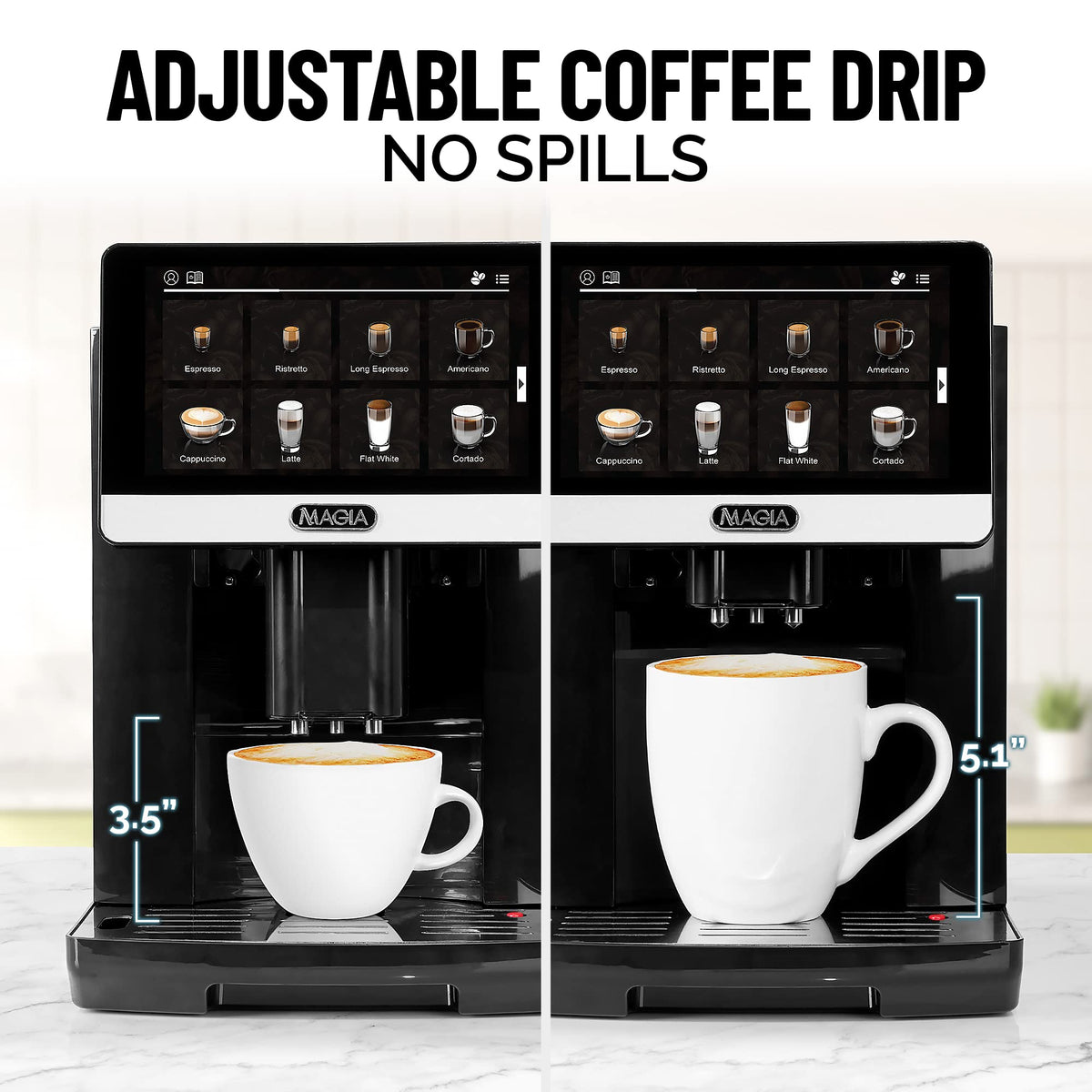 Zulay Magia Fully Automatic Espresso Machine With Grinder