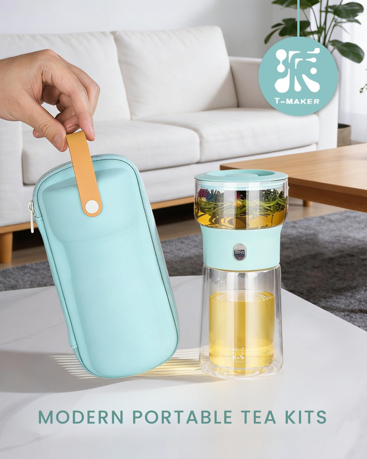 Modern Glass Infuser Teapot