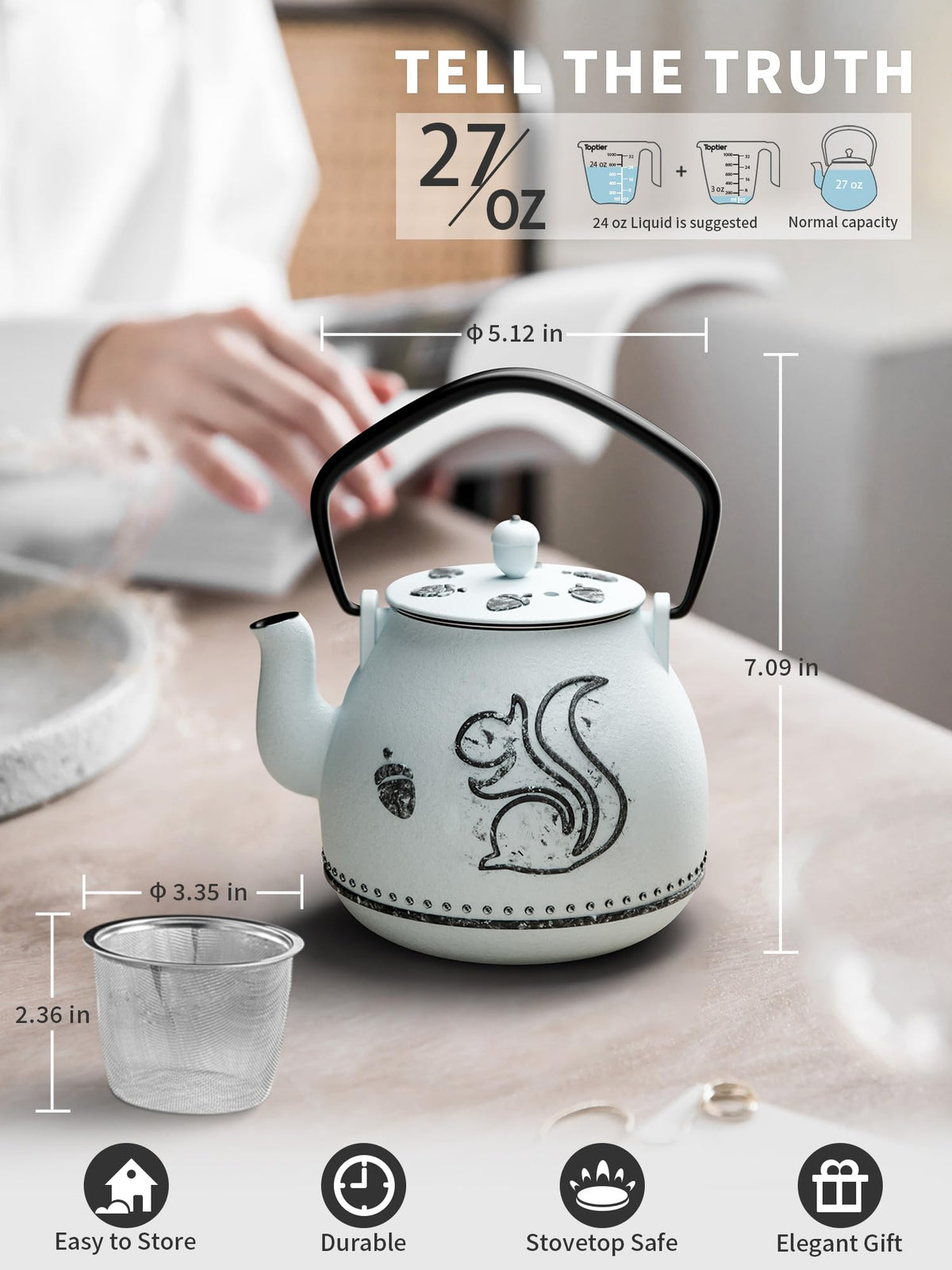 Teapot with Removable Infuser