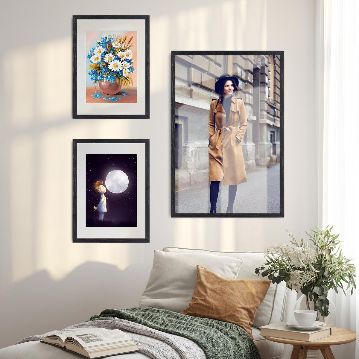 16x20 Solid Oak Wood Picture Frame