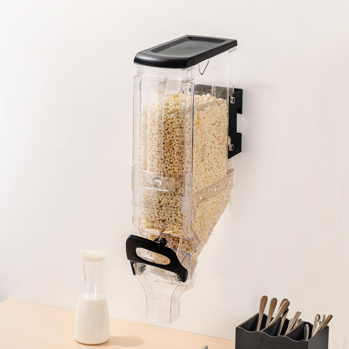 Cereal Dispenser 5 gal Plastic Wall