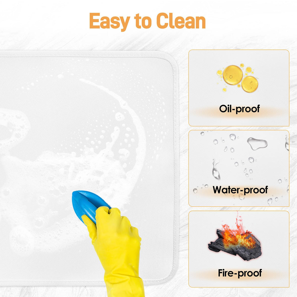 Heat Resistant Mats for Air Fryer on Countertop