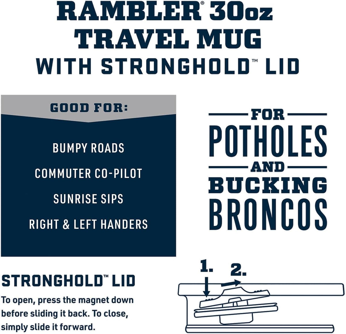 Rambler 30 oz Travel Mug