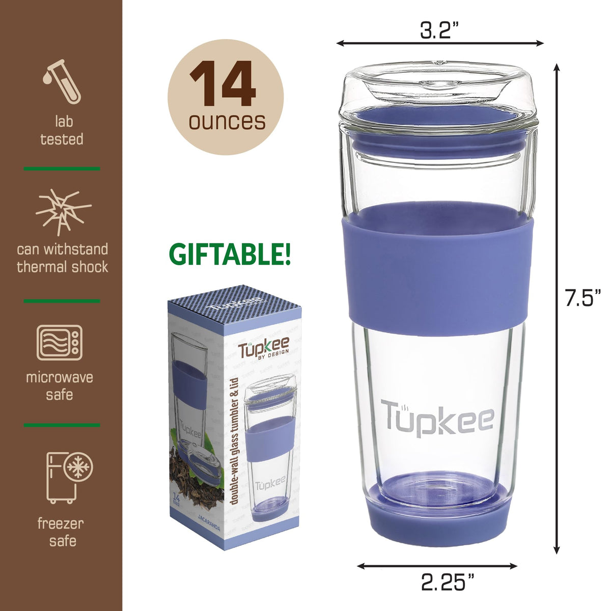 Double Wall Glass Tumbler