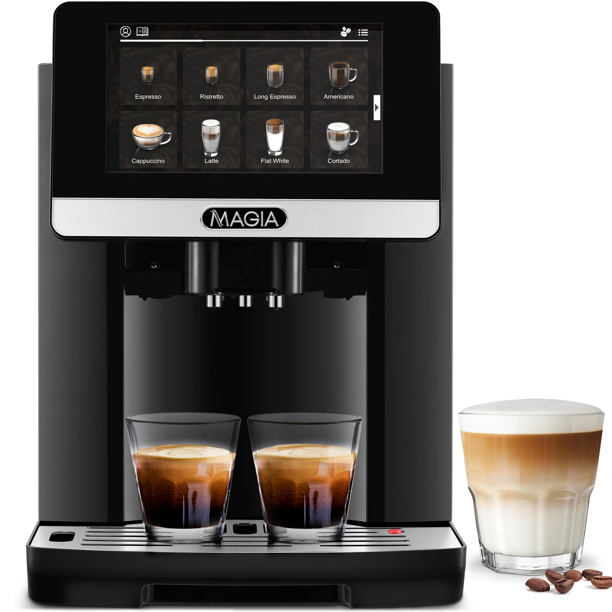 Zulay Magia Super Automatic Espresso Maker Machine with Grinder