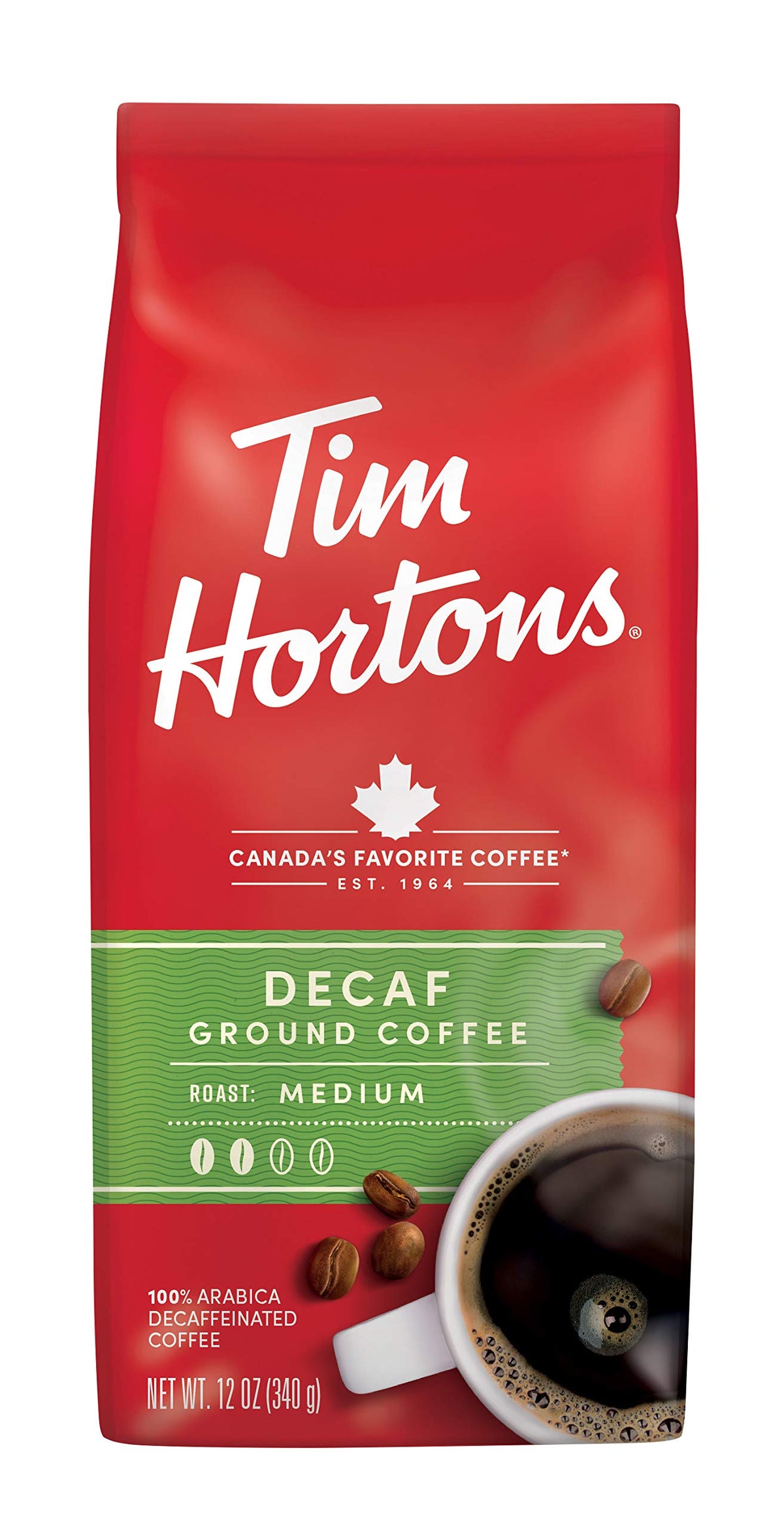 Tim Horton's 100% Arabica Medium Roast (12 Ounce)