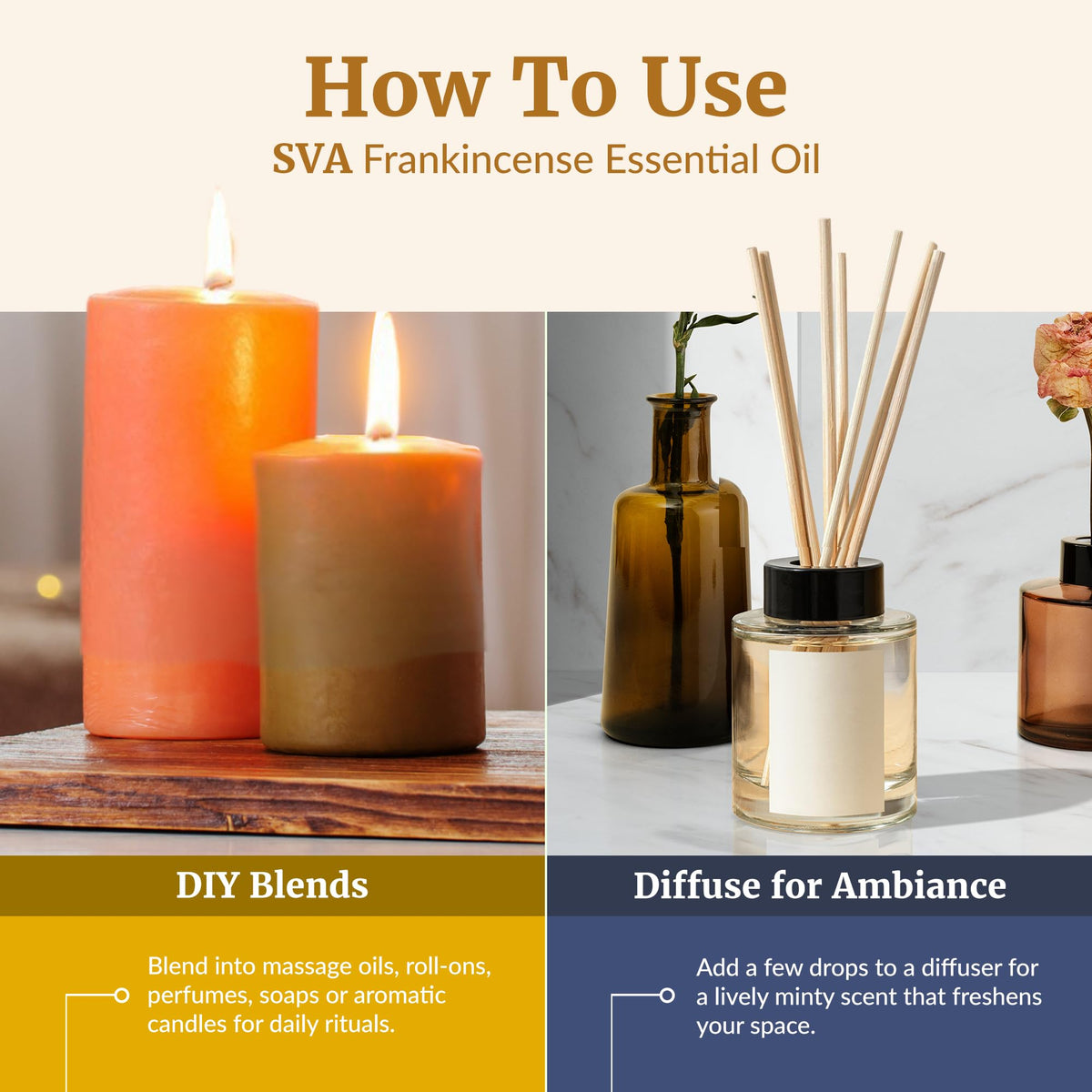 SVA Frankincense Essential Oil with Dropper (4 Fl Oz)