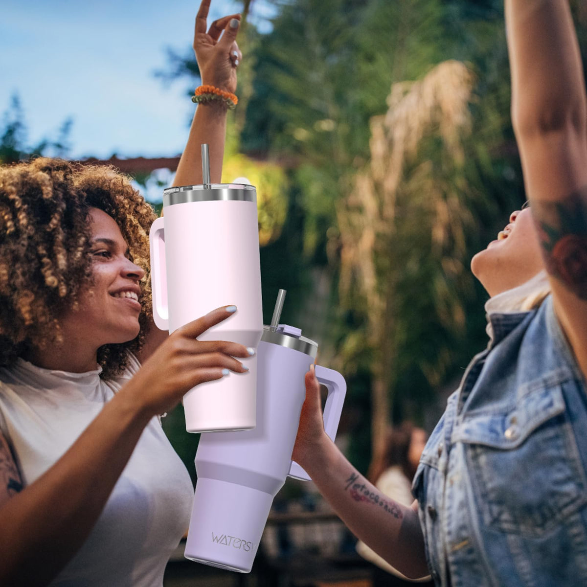 40 oz Tumbler with Handle