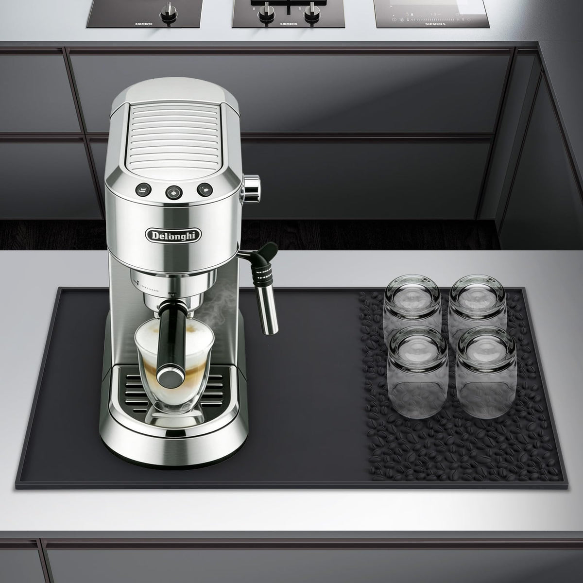 25"x17" Coffee machine Mat Large
