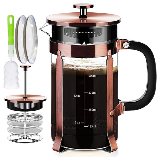 French Press Coffee Maker 304 Stainless Steel Coffee Press