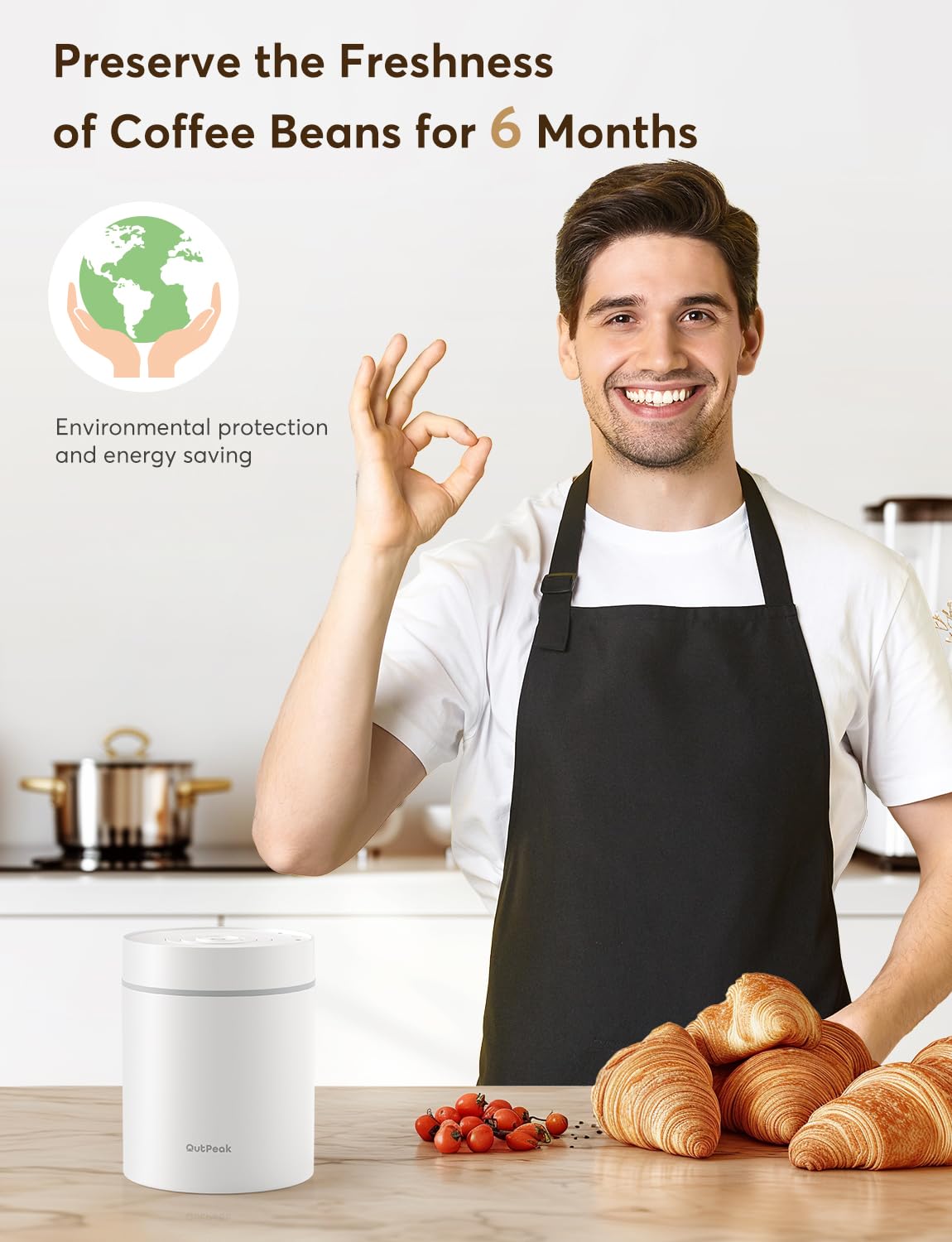 Neo Latest Kilo Auto Vacuum Coffee Canister
