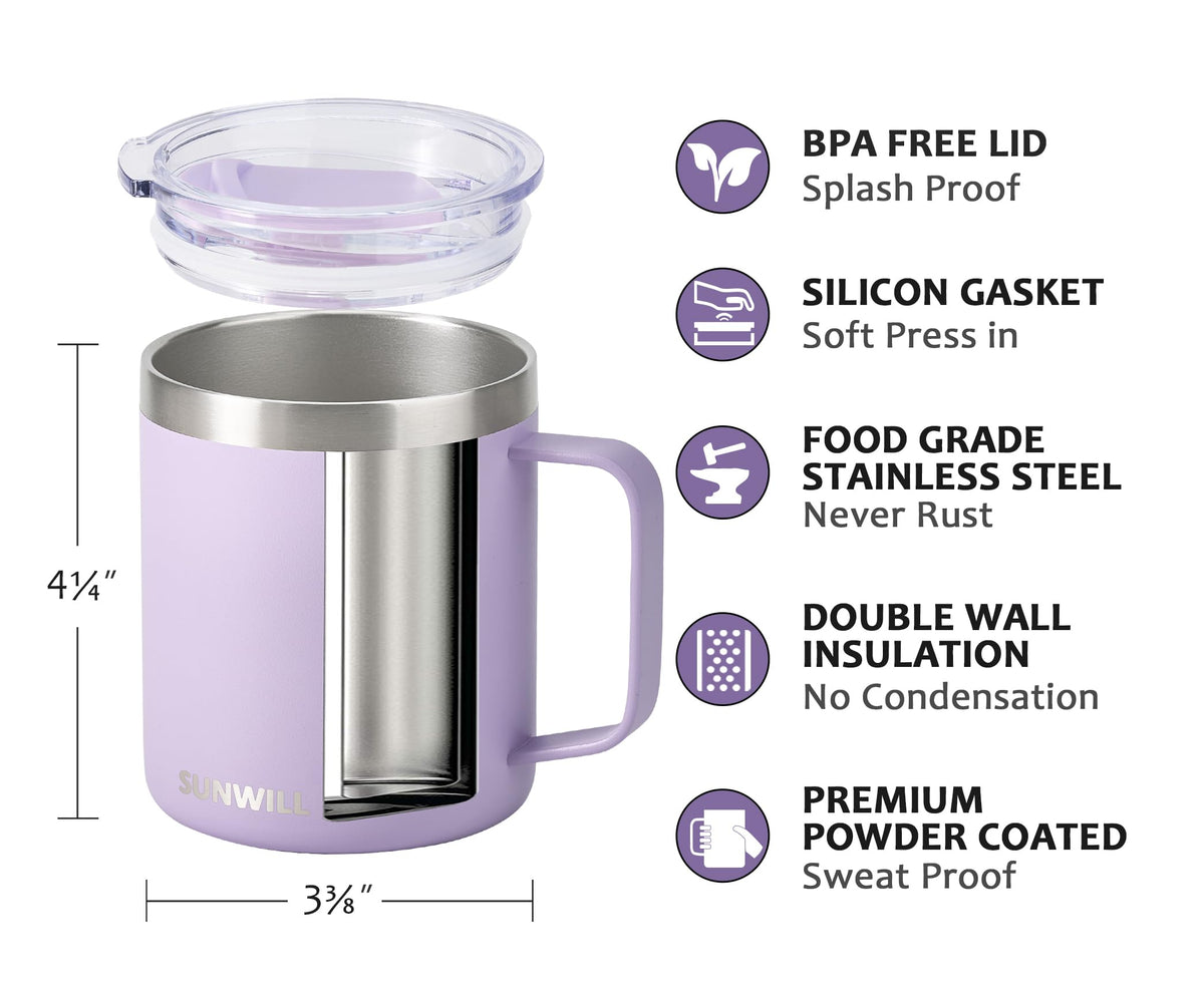 Travel Coffee Mug with Lid