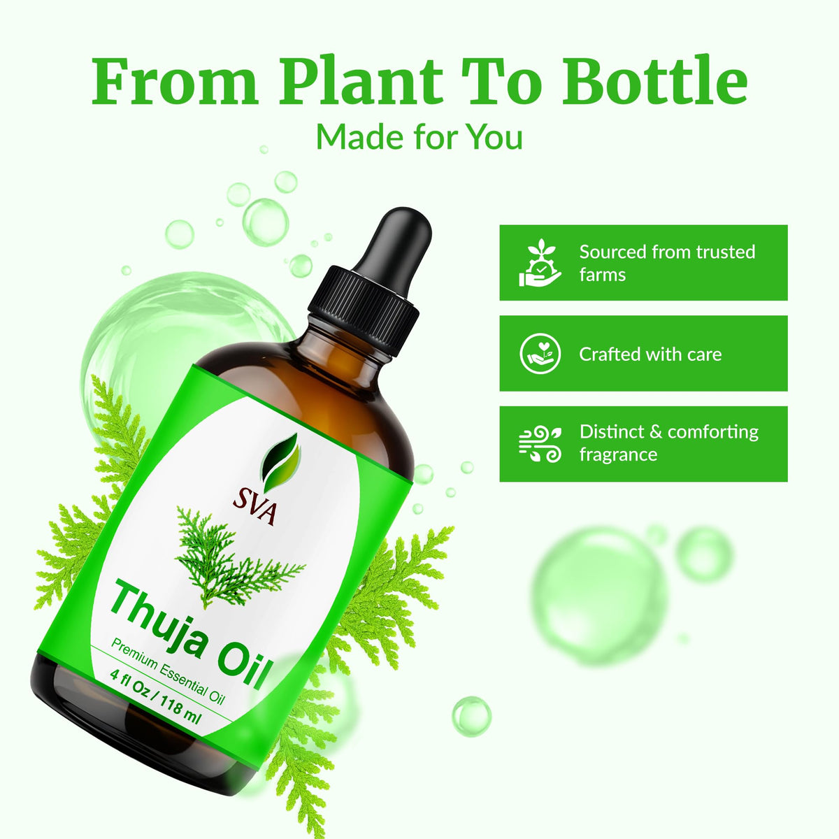 SVA Thuja Essential Oil (4 Fl Oz)