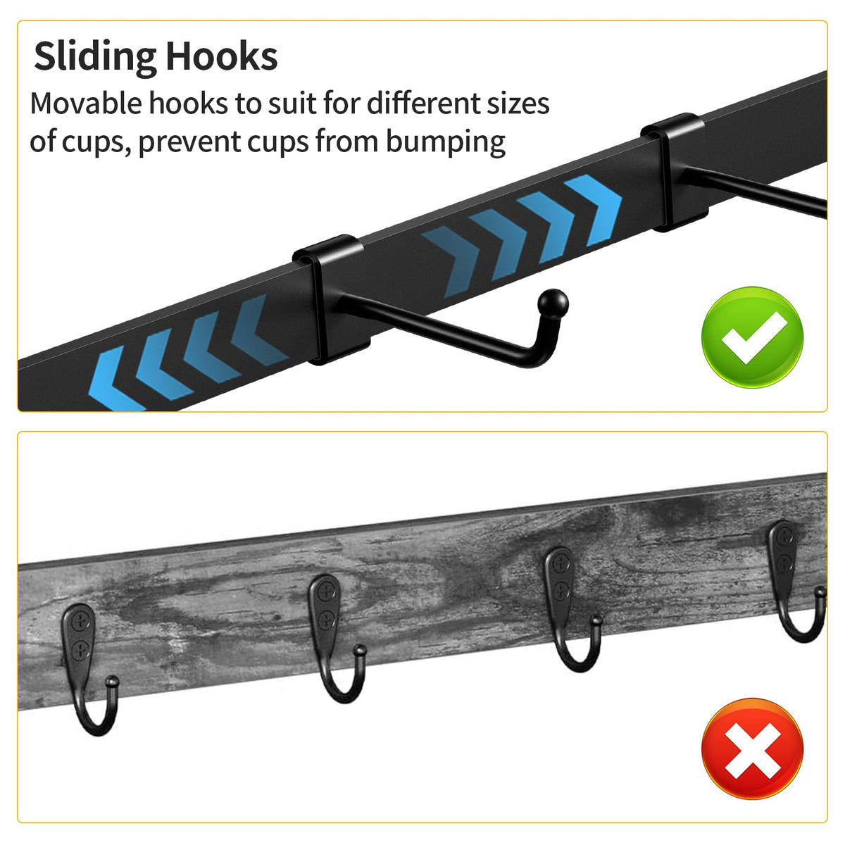 Coffee Mug Holder Wall Mounted