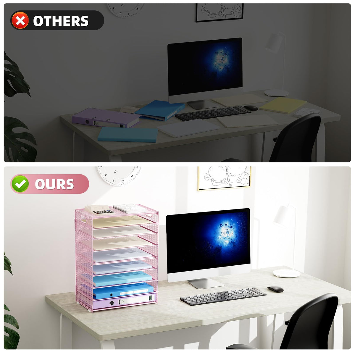 Paper Organizer Letter Tray