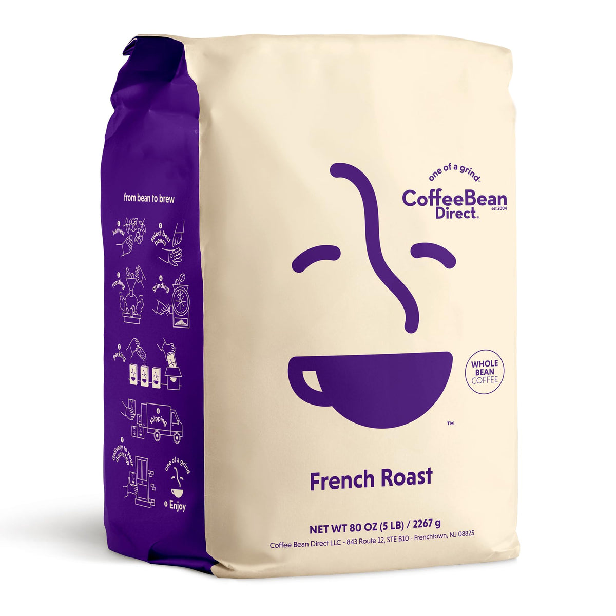 French Roast Whole Bean (80 Ounce)