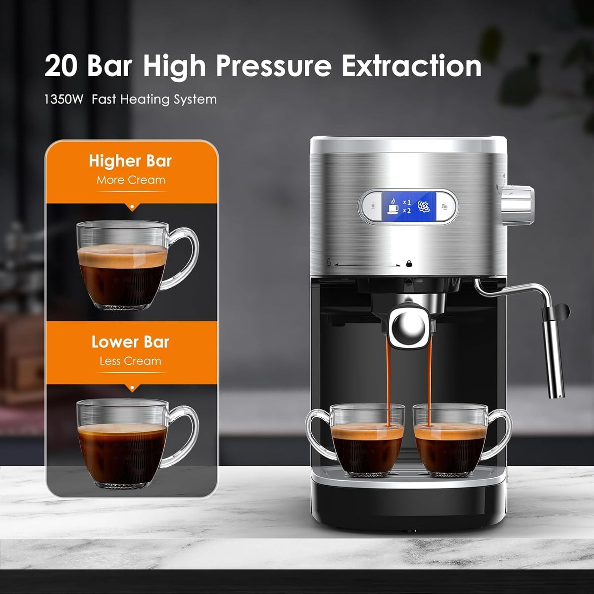 Commercial Grade Espresso Machine